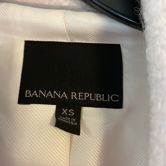 Pale pink wool banana republic coat XS - Picture 2 of 5